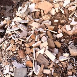 Natural Stones, Boulders and some bricks 