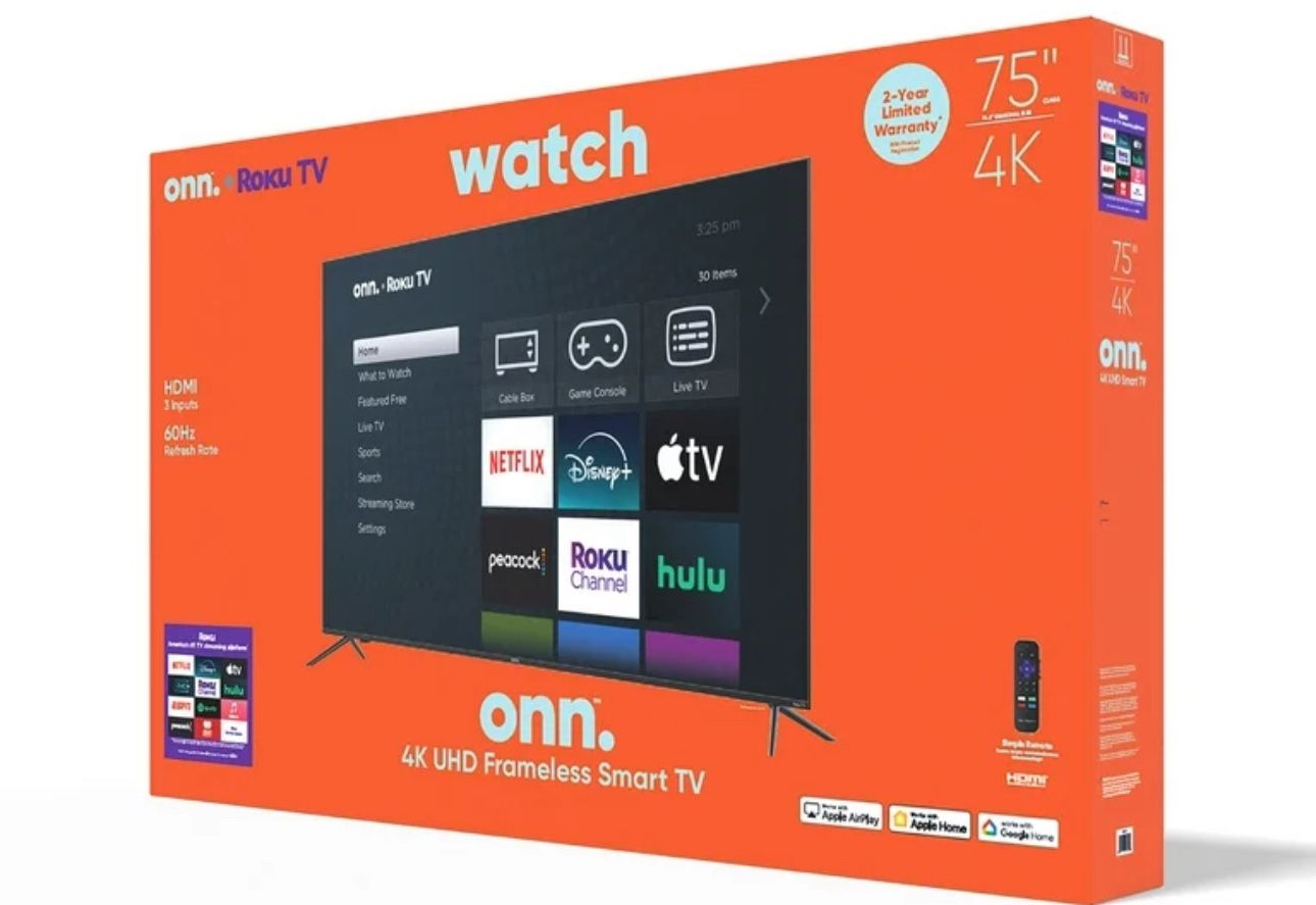 Onn Roku 75inch