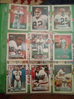 Cleveland Browns football cards