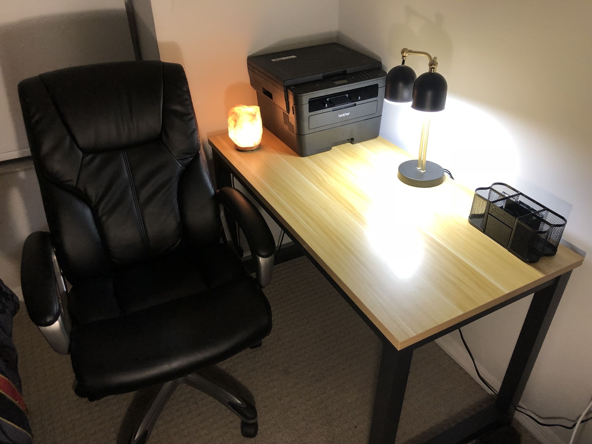 Desk And office chair