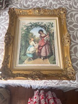 Gold matted frames 2 available 50 each or $80