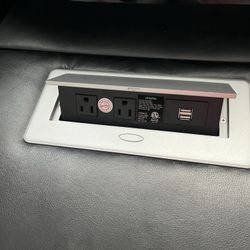 Elegant Dual Leather Recliner