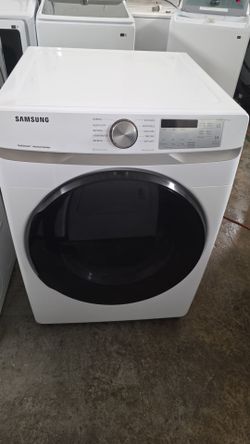 Samsung White Front-Load Steam Dryer – Excellent Condition