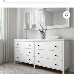 Ikea 6 Drawer Chest Dresser 