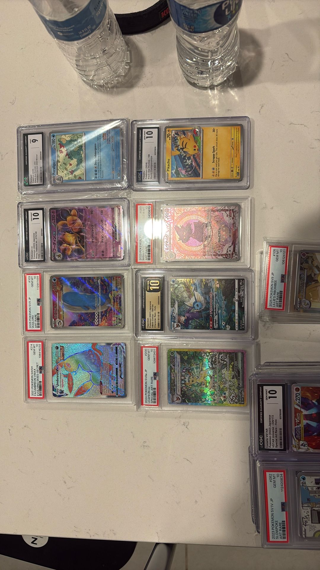 Lot Of 35 Graded Cards Cgc,psa And A Few Tag