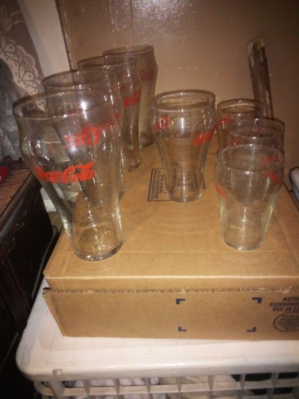 Vintage Coca-Cola Bell Cups