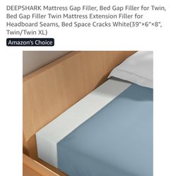 Deepshark Mattress Bed Gap Filler Twin/Twin XL