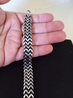Stainless Steel Thick Bracelet 
