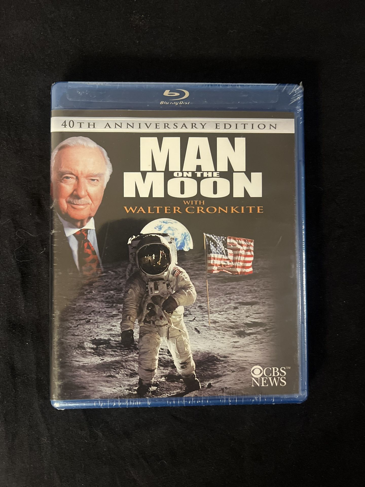Man on the Moon With Walter Cronkite 40th Anniversary Edition Blu Ray New Sealed