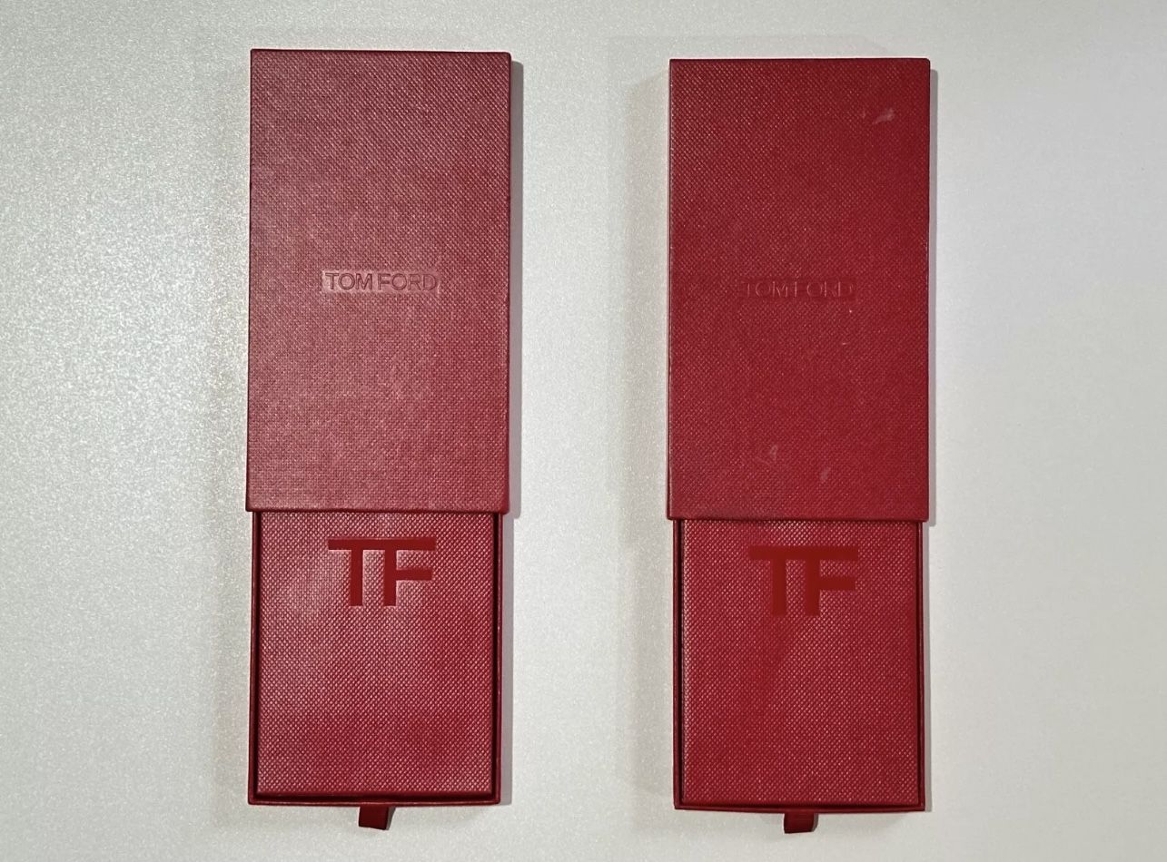 Official TWO Gift Boxes(Total 16pcs) Designer Brand TOM FORD New Year Lucky Money Red Envelope