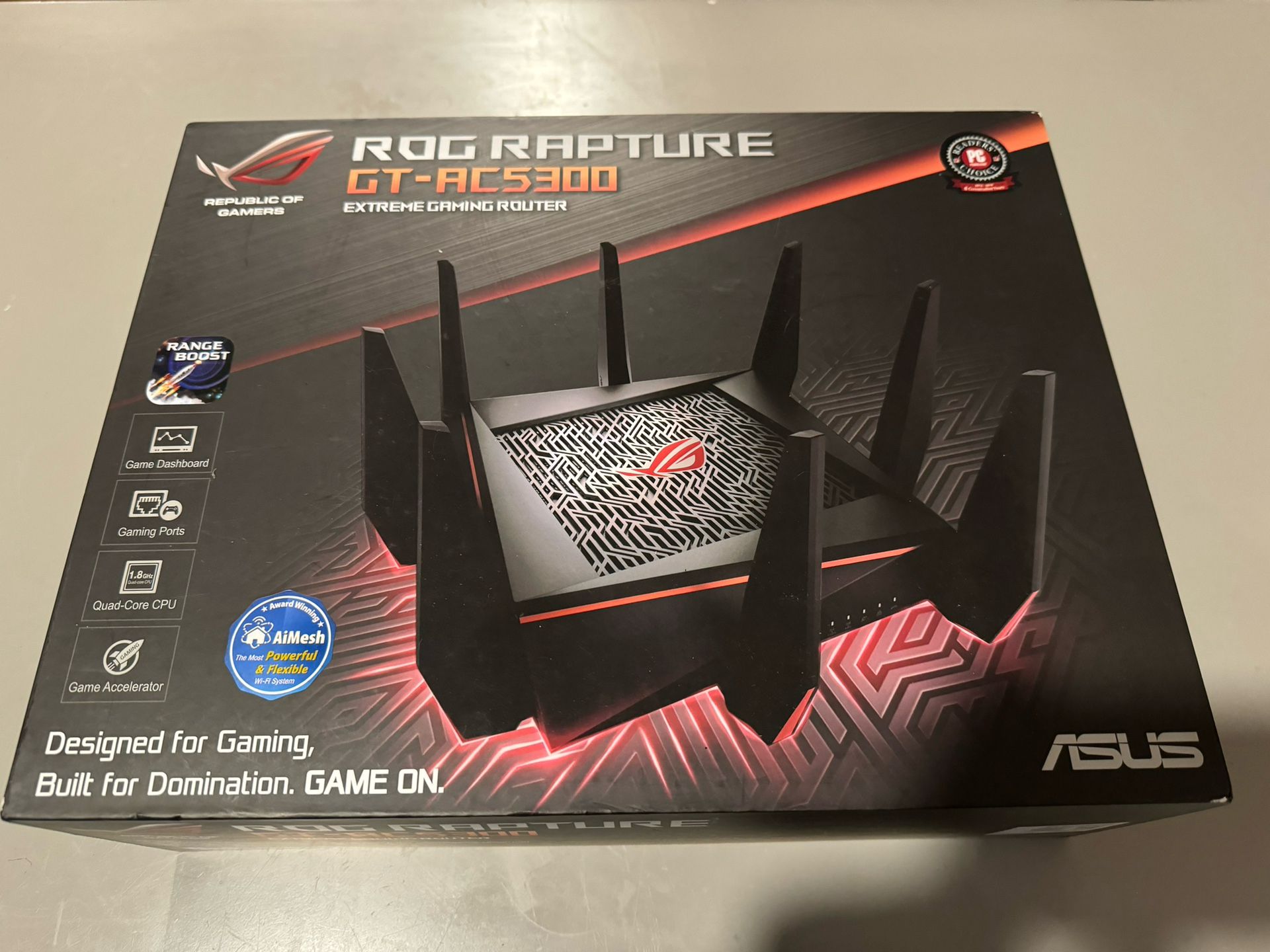 ASUS Rog Rapture GT-AC5300 Gaming wireless Router