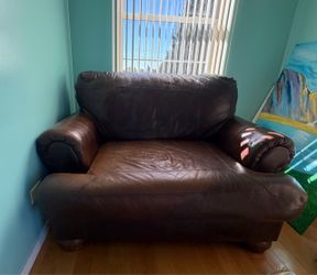 Leather chair