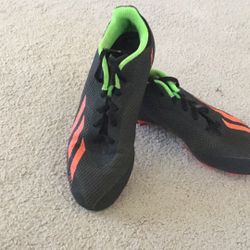 Black And Neon Adidas Soccer Cleats