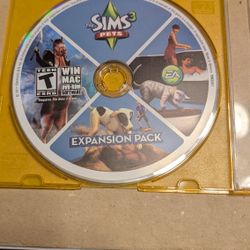 Sims 3: Pets (Windows/Mac: Mac and Windows, 2011) Expansion Pack