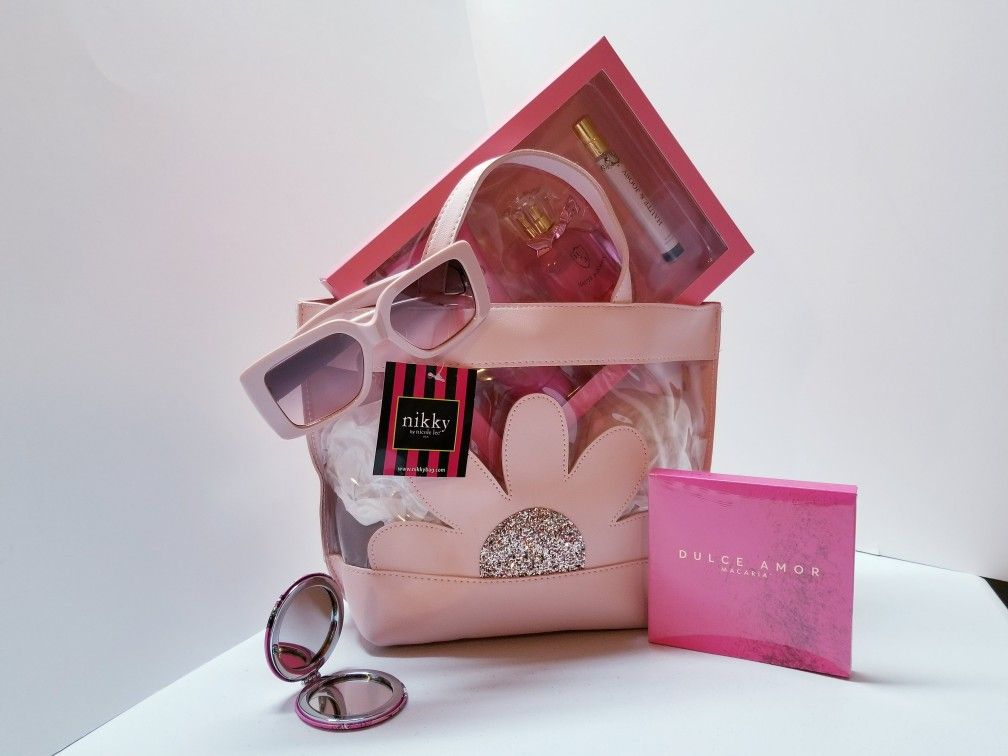 New Women's Valentine's Tote Bag Gift Set