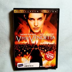 V For Vendetta DVD (2006) 