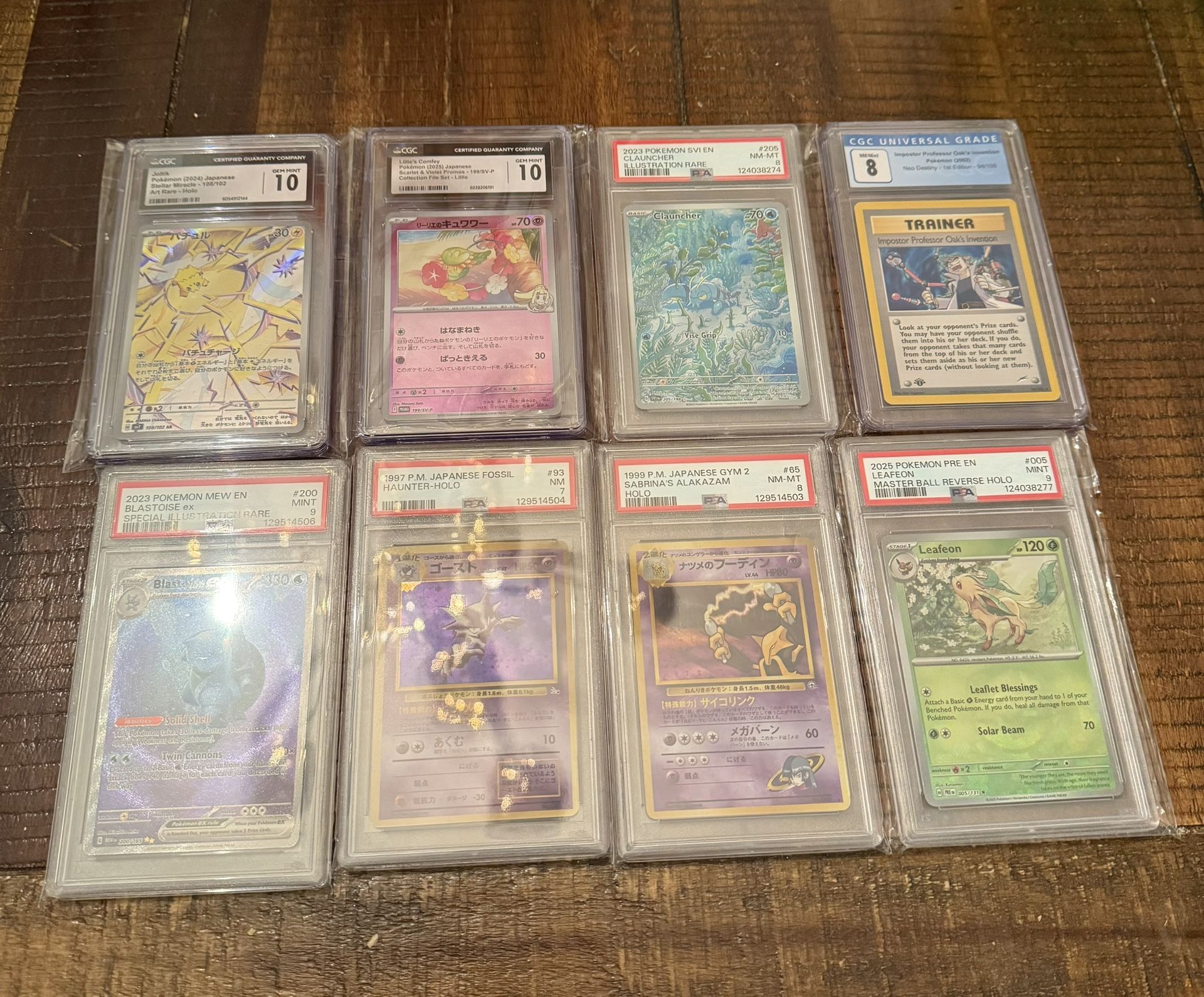 Graded Pokemon Cards 