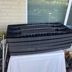 Plastic Shelf Complete Five Tier Good Shape
