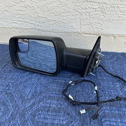 Dodge Ram Door Mirror 2019-2022, Dodge Ram Side Mirror, OEM ORIGINAL DODGE PART, driver side mirror 