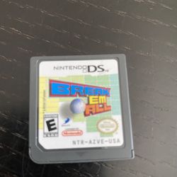 Break Em All (Game Like Arkanoid)  Nintendo DS 
