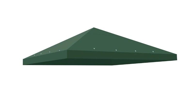 Brand New 10x10 Replacement Gazebo Canopy Cover (Color Opt: Green/ Red/ White) - Sun Protection - Summer Sale - Independence Day Sale