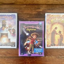 Lot of 3 New SuperBook DVDs