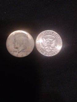 1964 Kennedy silver half dollars
