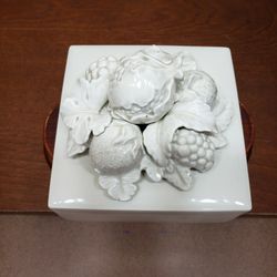 Fitz & Floyd Porcelain Trinket Box