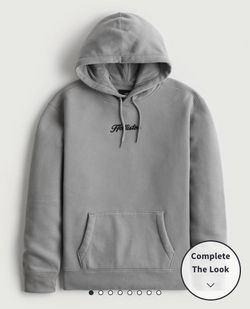 Grey hollister sweatshirt hot sale