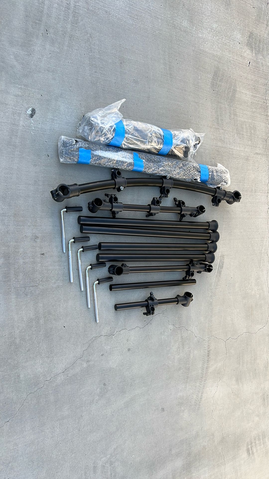 Almost New Complete  Electric Drum Rack