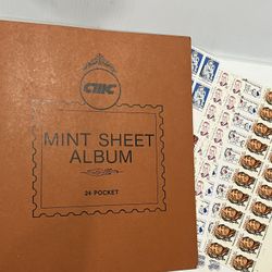 United States Stamp Collection Figures/Animals/Flowers/Misc Early Old USA