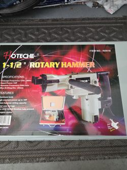 1 1/2 Rotary Hammer