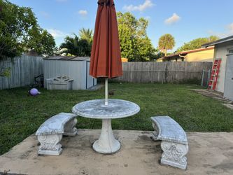 Stone Patio Furniture 