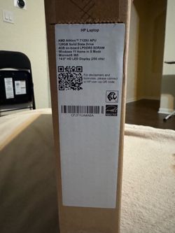 Brand New!! HP Laptop 4GB