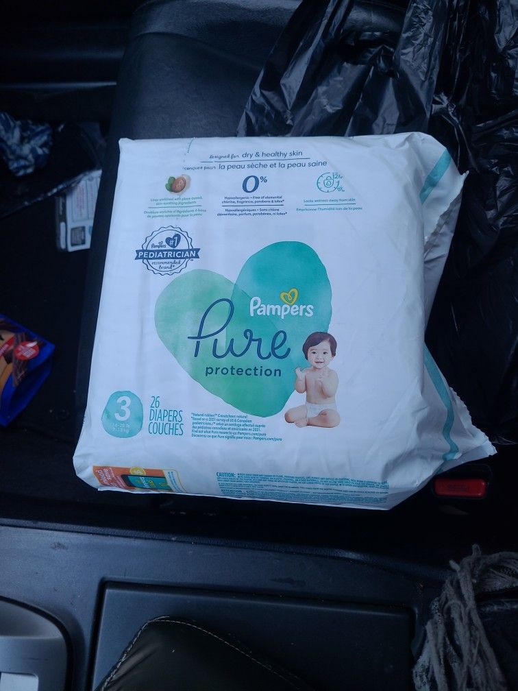 Pure Protection Diapers Pamper Brand