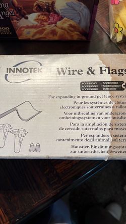 Innotek Wire & Flags Pet Fence Accessory NEW