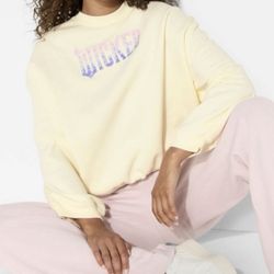 Wicked For Good Target Butterfly Pearl Graphic Sweatshirt NEW SMALL