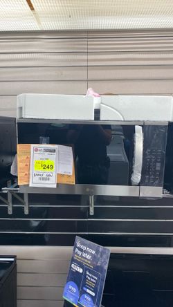 Smart 30 in. W 2 cu. ft. Over the Range Microwave with Easy-Clean 1,050-Watt in PrintProof Stainless Steel