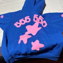 Brand New spider hodie Blue Beluga