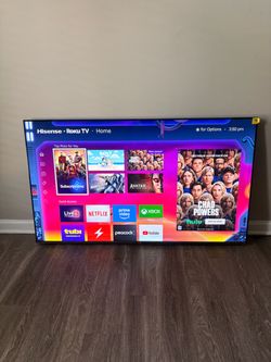58in Hisense Roku Smart TV Large Screen