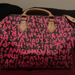Stephen Sprouse x Louis Vuitton Monogram Graffiti Speedy 30