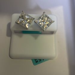 Moissanite Earrings (Retail $500)
