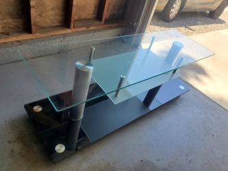 Glass Entertainment Center