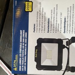 Bulldog Work lights New 2000 Lumens 