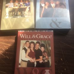 Will And Grace Dvd Set Season 1,2,3 