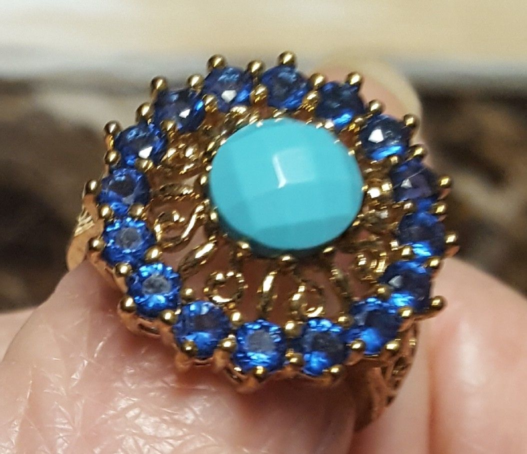 Turquoise Ring size 7