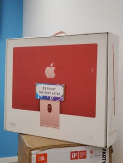 🤑 Work Like a Pro – Apple iMac 24 inch M3 (Brand New) Just $1 Down Today! Save Big & Stay Covered