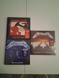 Metallica - (3 CD Lot - Remastered!) Sealed - Ride The Lightning