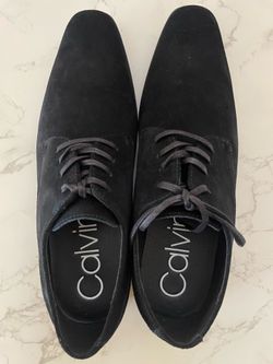 Calvin Klein suede shoe