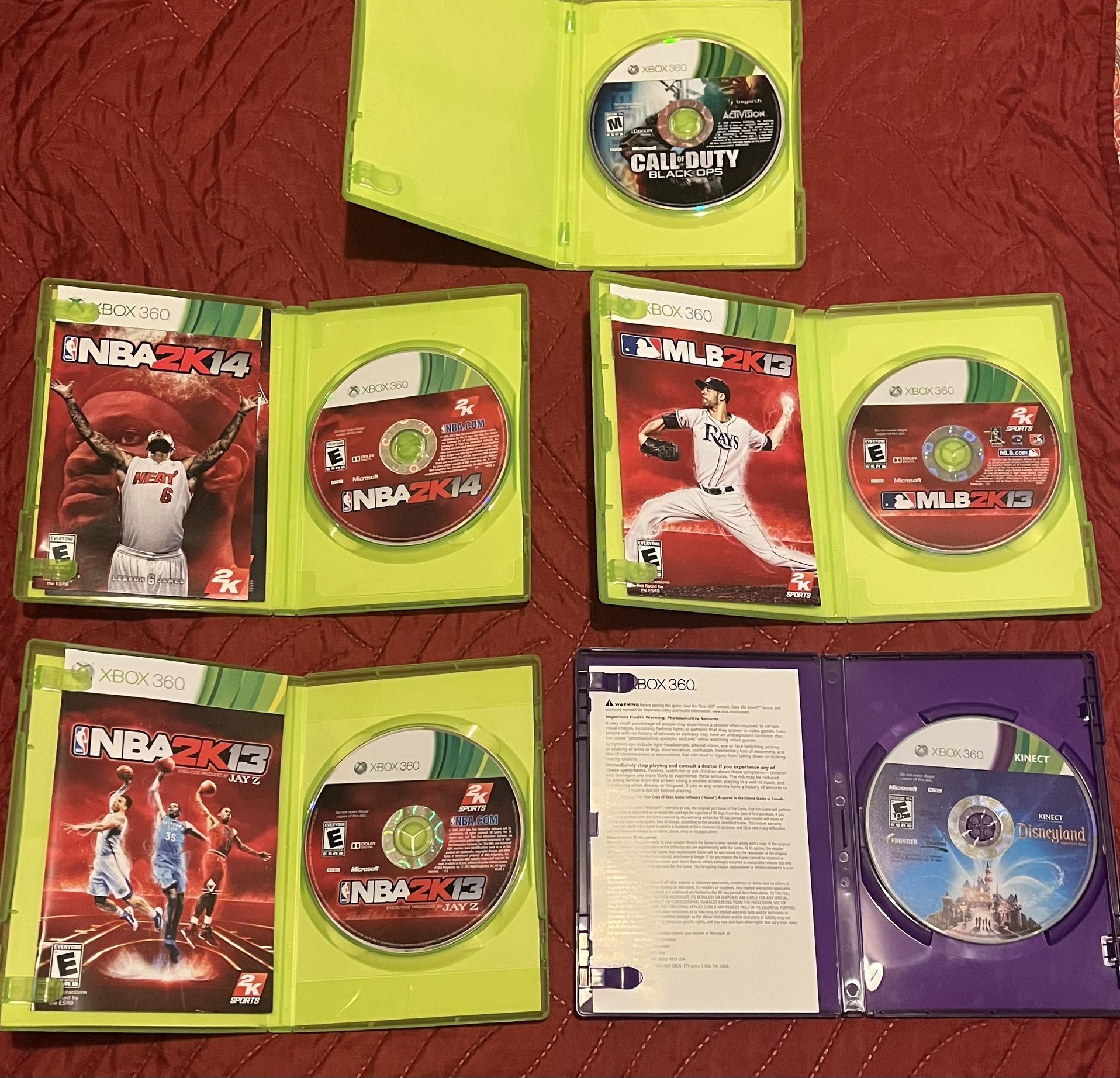 Small Xbox 360 Game Collection (5 Games)